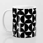 Bauhaus Mid Century Modern Geometric Pattern I Coffee Mug Gallery Image 3