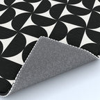 Bauhaus Mid Century Modern Geometric Pattern I Rug Gallery Image 4