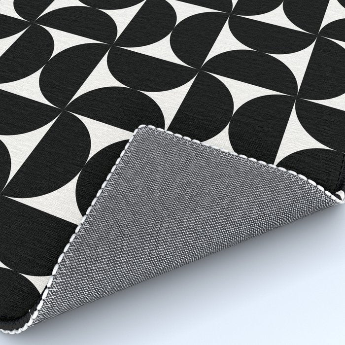Bauhaus Mid Century Modern Geometric Pattern I Rug Gallery Image 4