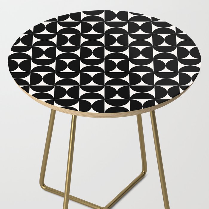 Bauhaus Mid Century Modern Geometric Pattern I Side Table Gallery Image 2