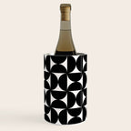 Bauhaus Mid Century Modern Geometric Pattern I Wine Chiller Gallery Image 3