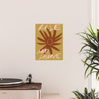 Rise and Shine Vintage Sun Poster Gallery Image 2