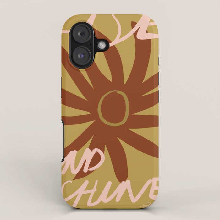Rise and Shine Vintage Sun iPhone Case Gallery Image 1