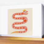 Abstraction_LITTLE_KING_COBRA_SNAKE_CUTE_ADORABLE_POP_ART_0916A Wall Mural Gallery Image 2