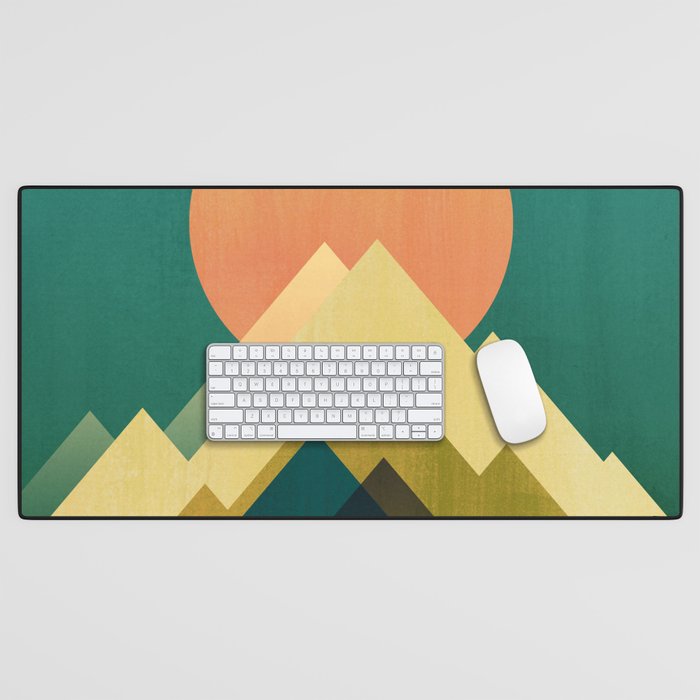 Gold Peak Desk Mat Gallery Image 1