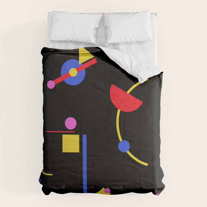 Memphis pattern 86 - 80s / 90s Retro Comforter Gallery Image 6