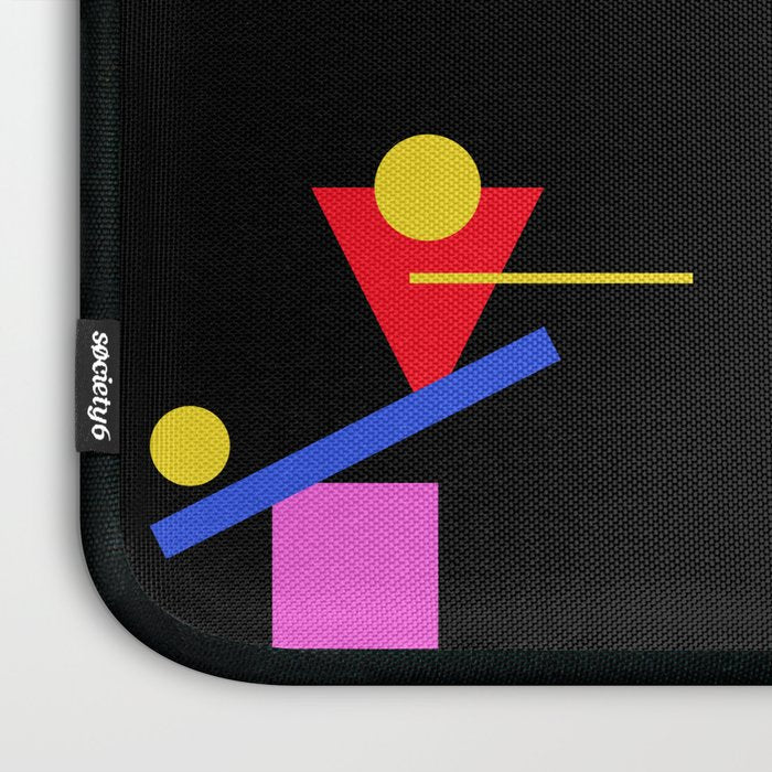 Memphis pattern 86 - 80s / 90s Retro Laptop Sleeve Gallery Image 3