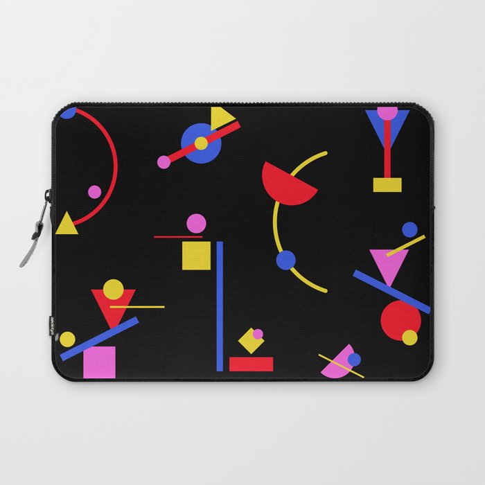 Memphis pattern 86 - 80s / 90s Retro Laptop Sleeve Gallery Image 1