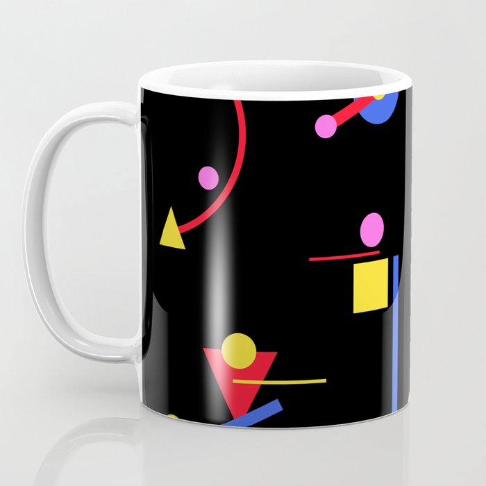 Memphis pattern 86 - 80s / 90s Retro Coffee Mug Gallery Image 3