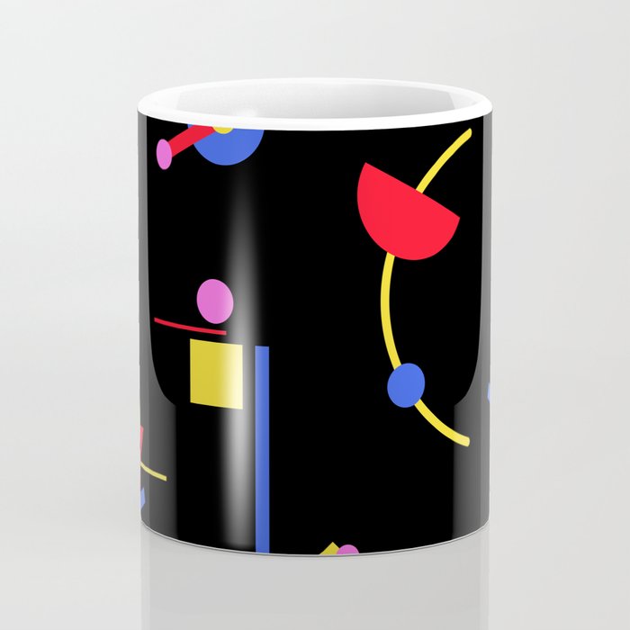 Memphis pattern 86 - 80s / 90s Retro Coffee Mug Gallery Image 4