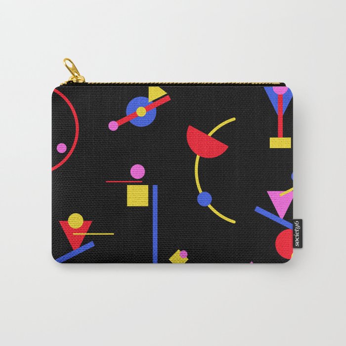 Memphis pattern 86 - 80s / 90s Retro Carry All Pouch Gallery Image 1