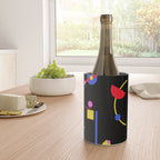Memphis pattern 86 - 80s / 90s Retro Wine Chiller Gallery Image 4