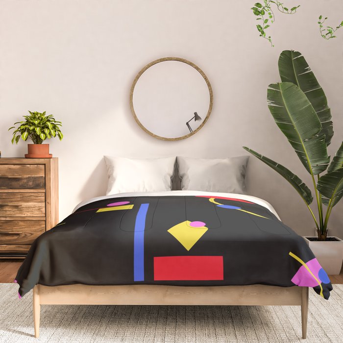 Memphis pattern 86 - 80s / 90s Retro Comforter Gallery Image 3
