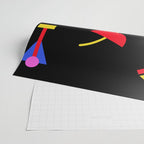Memphis pattern 86 - 80s / 90s Retro Wrapping Paper Gallery Image 2