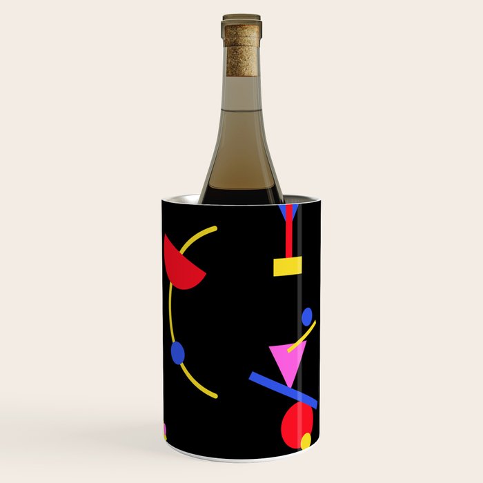 Memphis pattern 86 - 80s / 90s Retro Wine Chiller Gallery Image 3