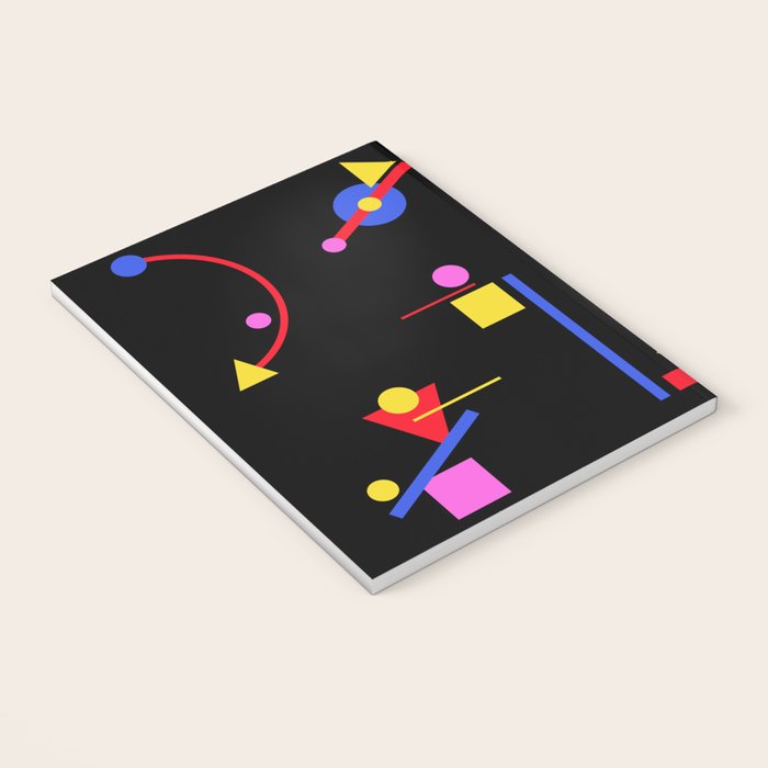Memphis pattern 86 - 80s / 90s Retro Notebook Gallery Image 3