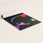 Memphis pattern 86 - 80s / 90s Retro Yoga Mat Gallery Image 2