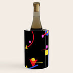 Memphis pattern 86 - 80s / 90s Retro Wine Chiller Gallery Image 2