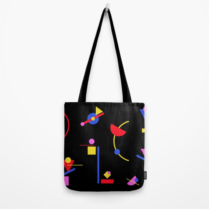Memphis pattern 86 - 80s / 90s Retro Tote Bag Gallery Image 2