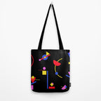 Memphis pattern 86 - 80s / 90s Retro Tote Bag Gallery Image 2