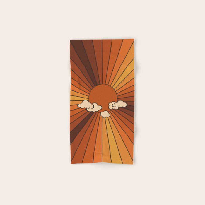 Retro Sunshine Towels Gallery Image 1