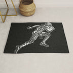 Football Player Rug Gallery Image 1