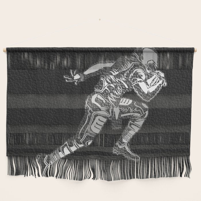 Football Player Wall Hanging Gallery Image 1
