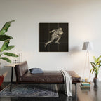 Football Player Wood Wall Art Gallery Image 2