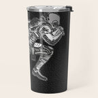 Football Player Travel Mug Gallery Image 2