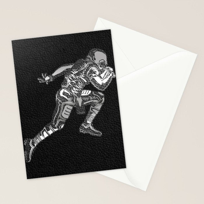 Football Player Stationery Card Gallery Image 2