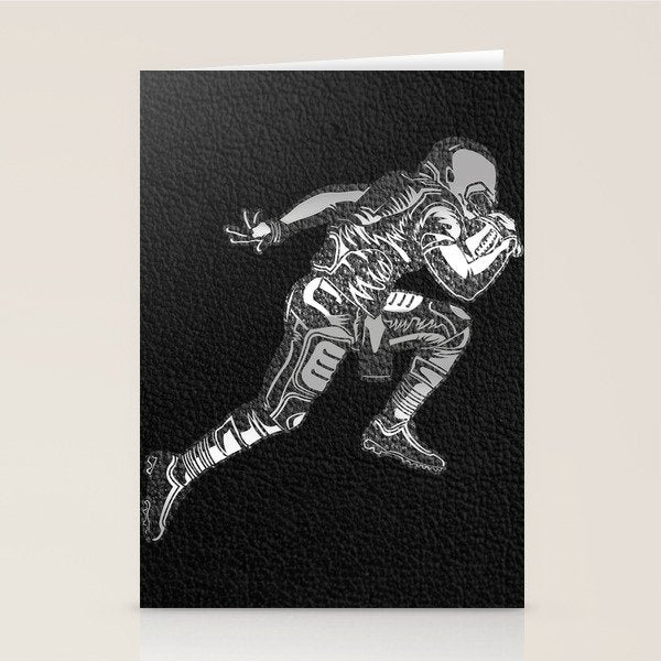 Football Player Stationery Card Gallery Image 2