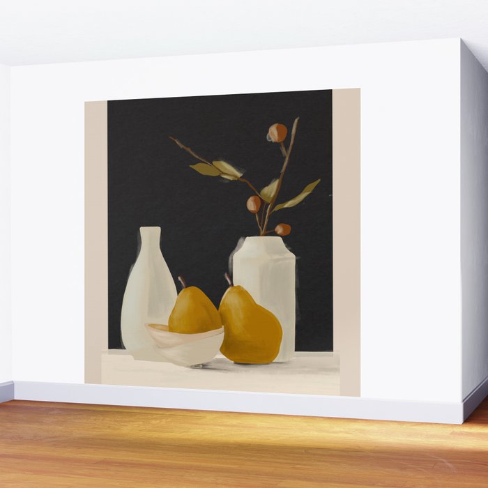 Minimalist Still Life 10 Wall Mural Gallery Image 2