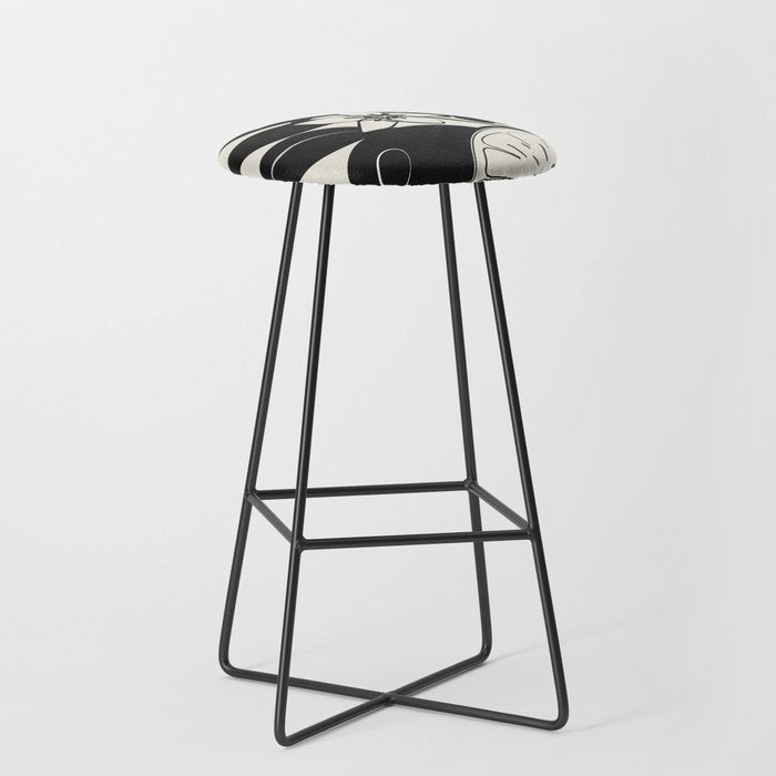 Line Art Oranges 1 Stool Gallery Image 1