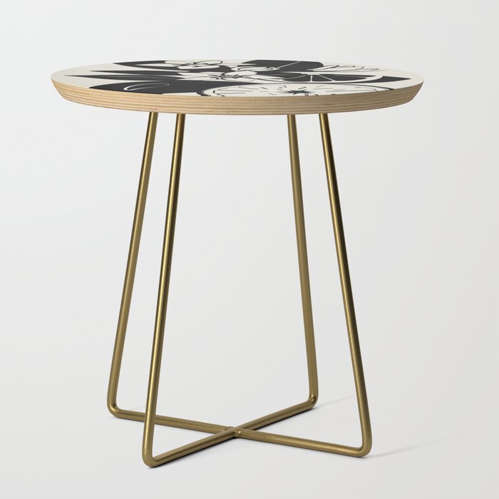 Line Art Oranges 1 Side Table Gallery Image 1