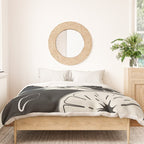 Line Art Oranges 1 Duvet Cover Gallery Image 3