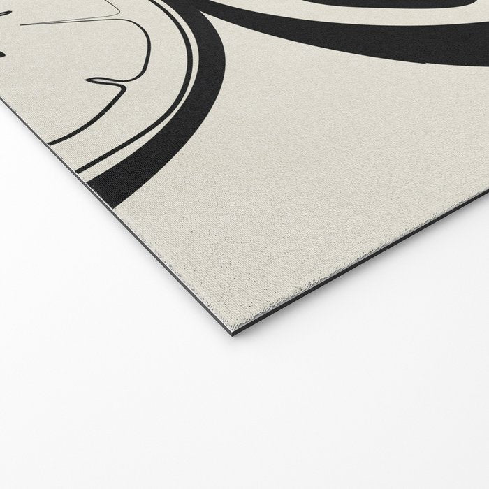 Line Art Oranges 1 Welcome Mat Gallery Image 2