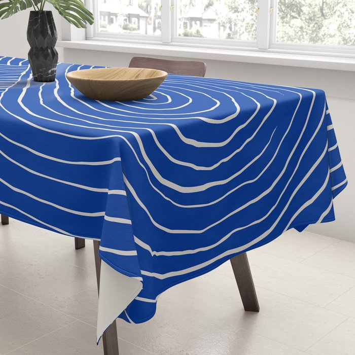 Strokes 01: Chathams Blue Edition  Tablecloth Gallery Image 3