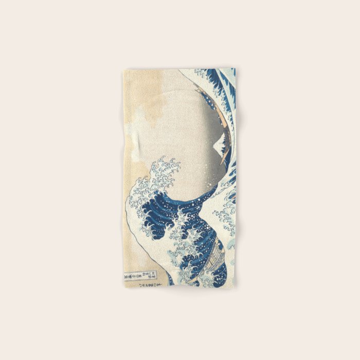 The Great Wave Off Kanagawa by Katsushika Hokusai Thirty Six Views of Mount Fuji - The Great Wave Towels Gallery Image 1