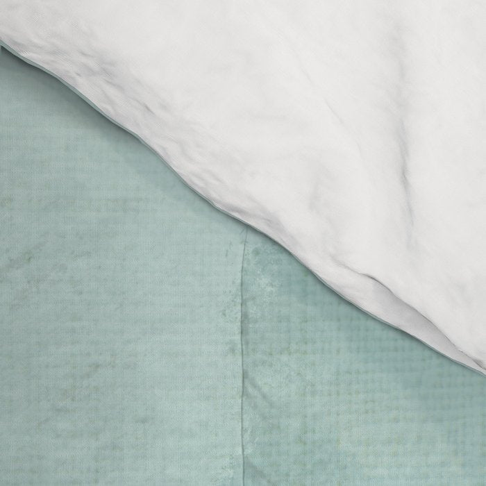 ocean wave blue abstract painting Comforter Gallery Image 4