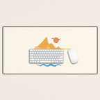 Minimalistic Summer III Desk Mat Gallery Image 1