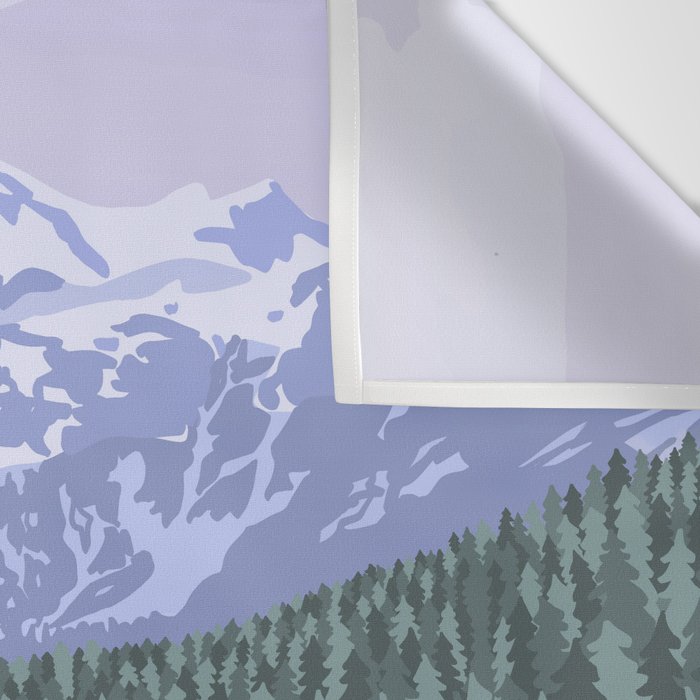 Mount Baker National Forest, Washington State, National Park Wall Tapestry Gallery Image 3