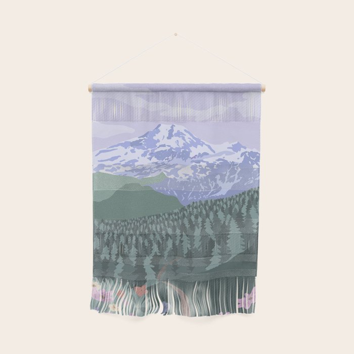Mount Baker National Forest, Washington State, National Park Wall Hanging Gallery Image 1