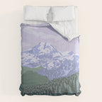 Mount Baker National Forest, Washington State, National Park Comforter Gallery Image 6