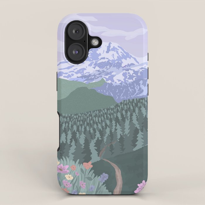 Mount Baker National Forest, Washington State, National Park iPhone Case Gallery Image 1