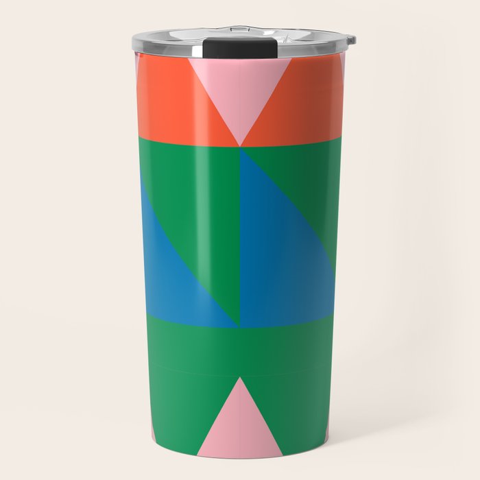Geometric Shapes 220 Travel Mug Gallery Image 1