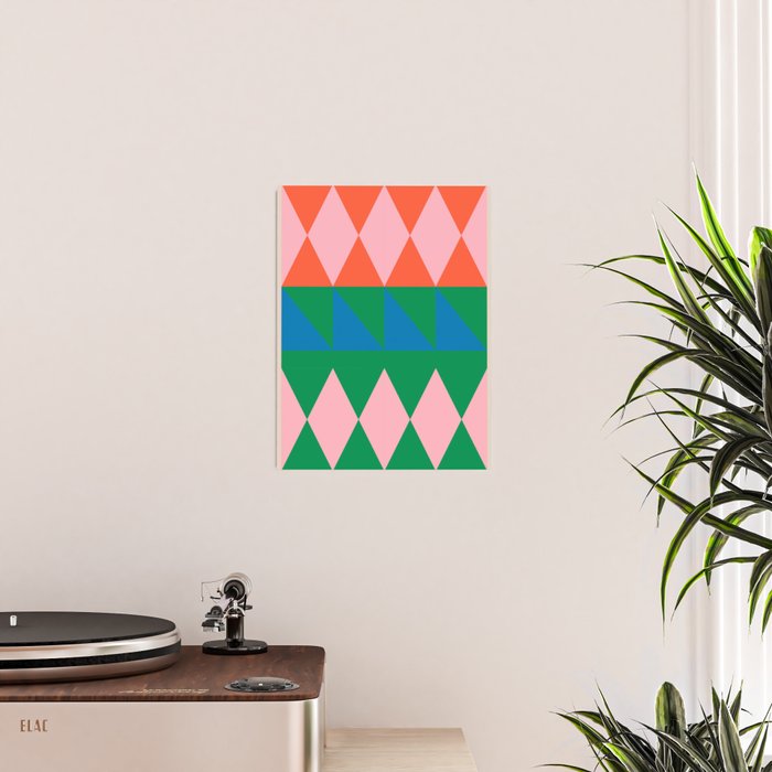 Geometric Shapes 220 Poster Gallery Image 2