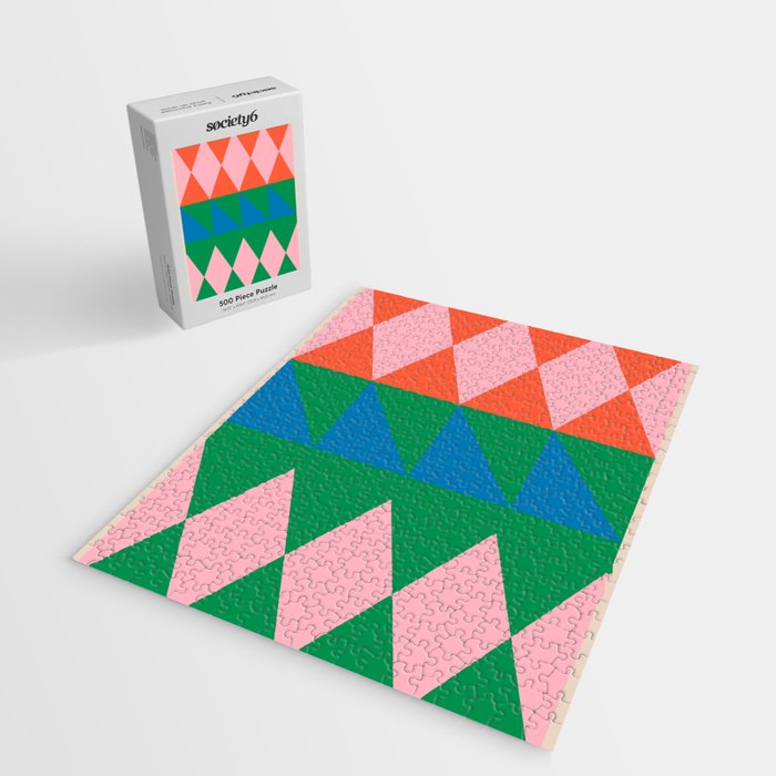Geometric Shapes 220 Jigsaw Puzzle Gallery Image 2