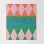 Geometric Shapes 220 Throw Blanket Gallery Image 2