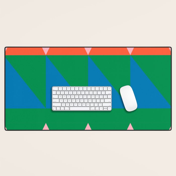 Geometric Shapes 220 Desk Mat Gallery Image 1
