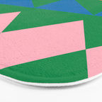 Geometric Shapes 220 Bath Mat Gallery Image 3
